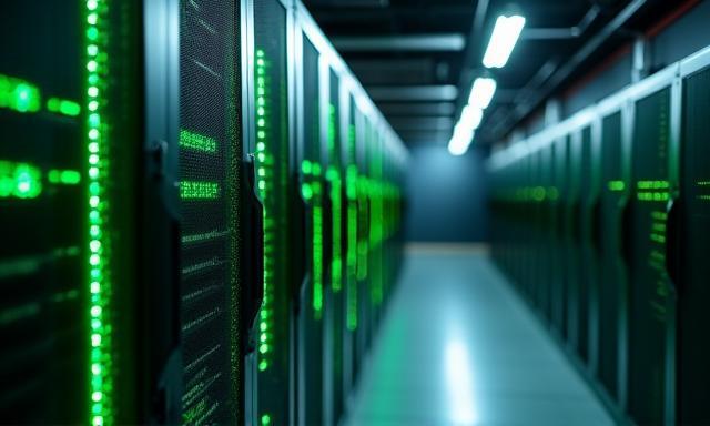 Data center alimenté par énergie renouvelable